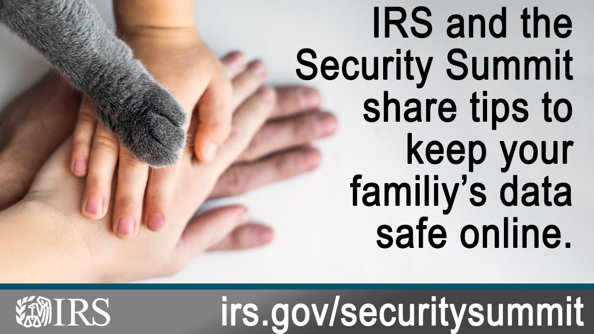 Scammers will do everything they can to appear trustworthy and legitimate. For your #TaxSecurity, be sure the whole family stays alert with these tips from the #IRS and the Security Summit: irs.gov/securitysummit #MothersDay