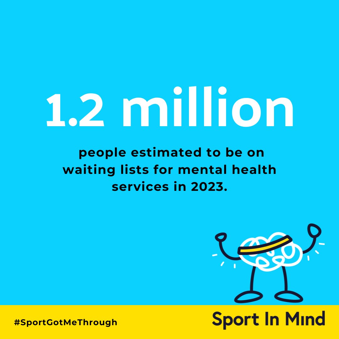 Sport in Mind's mission to transform the nation's mental health through sport and physical activity has never been more important. Come and join the conversation... #sportgotmethrough #momentsformovement #mentalhealthmatters #mentalhealthawarenessweek