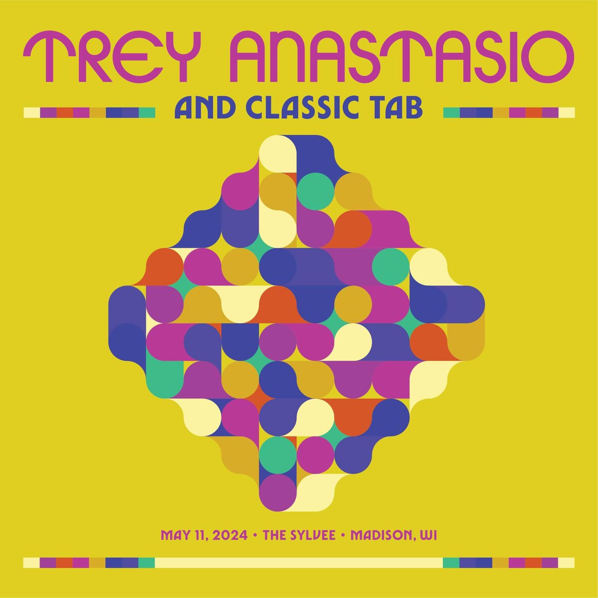 Trey and Classic TAB's show from Madison, WI on 5/11/24 is available now for download and streaming via the LivePhish App: livephi.sh/trey240511