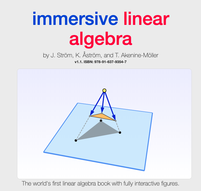 i_am_rajee's tweet photo. Found this great resource for learning linear Algebra https://t.co/eGxygORRsz
#interative #linear #algebra https://t.co/qZU8TY7o0k
