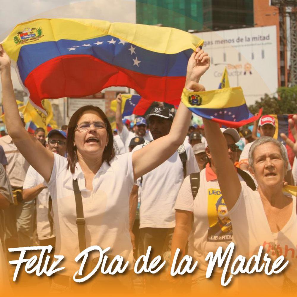 ¡Feliz día a todas las madres venezolanas! ❤️🇻🇪 Pronto construiremos juntos la Venezuela próspera que merecen, para vivir con dignidad y en familia. 🫂.