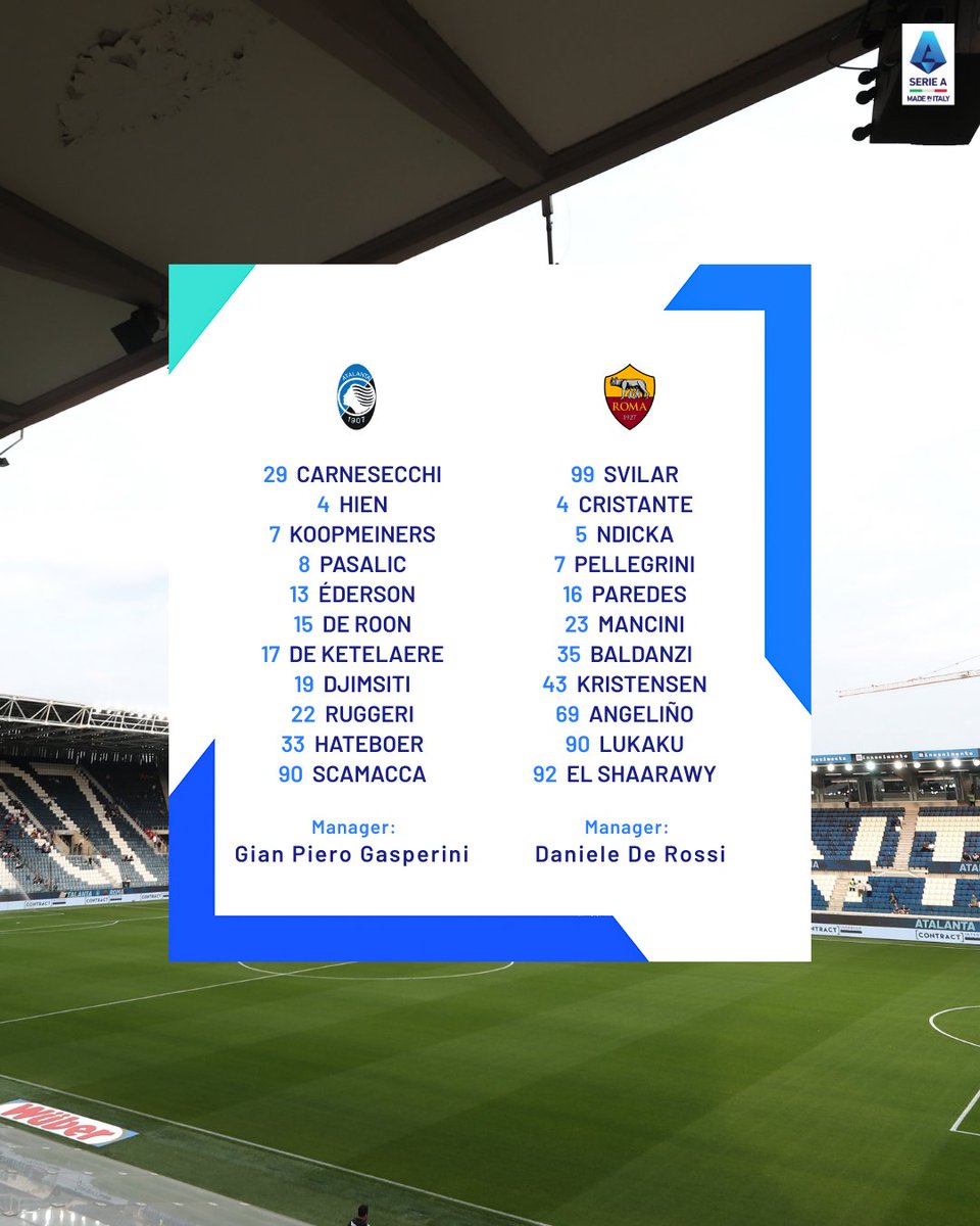 #AtalantaRoma: A game with huge stakes for more than one 👀