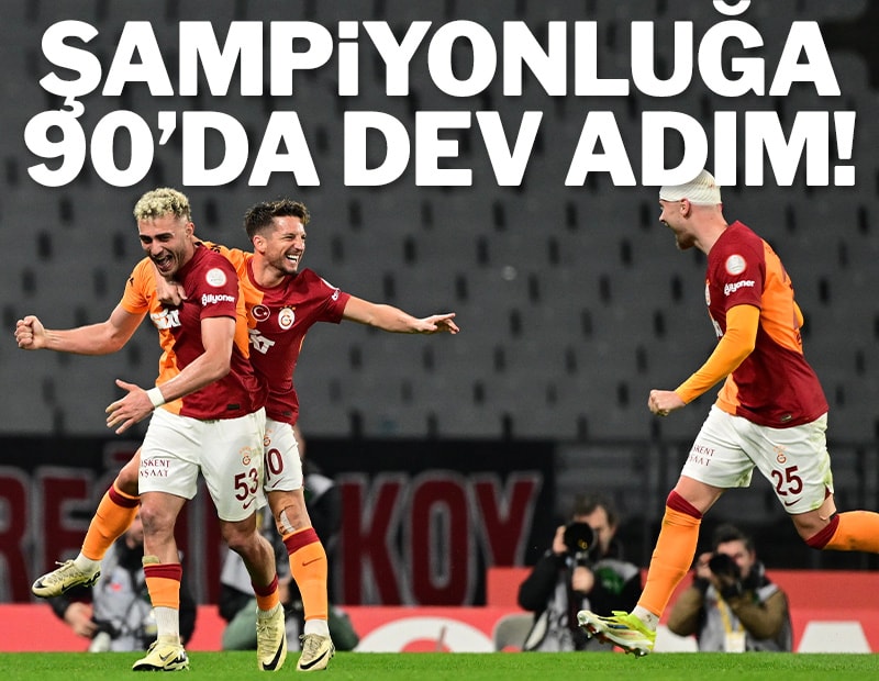 Süper Lig'in kader haftasında Galatasaray yine kaybetmedi ve şampiyonluğa kocaman bir adım attı. Fatih Karagümrük deplasmanında 90'da galibiyet golünü bularak 3-2 kazanan Aslan, ligin bitimine 2 hafta kala Fenerbahçe derbisine 6 puanlık farkla gidiyor. sozcu.com.tr/canli-izle-vey…