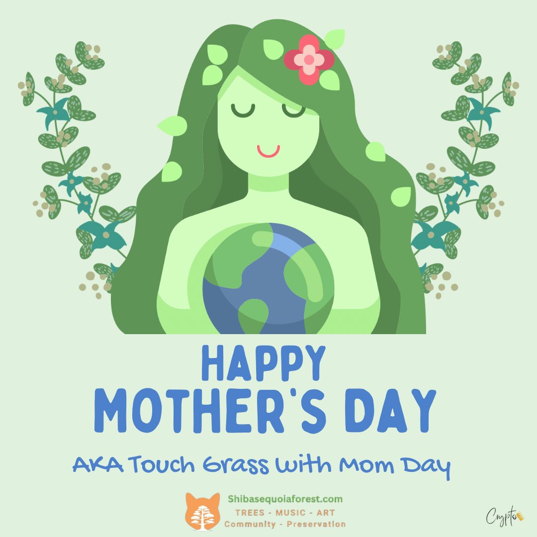 Happy Mother's Day to all the nurturing souls out there! 💚 Whether you care for trees, two-legged, or four-legged children, your love and care make the world a better place. Thank you for everything you do! 🌲🐾💚🎶