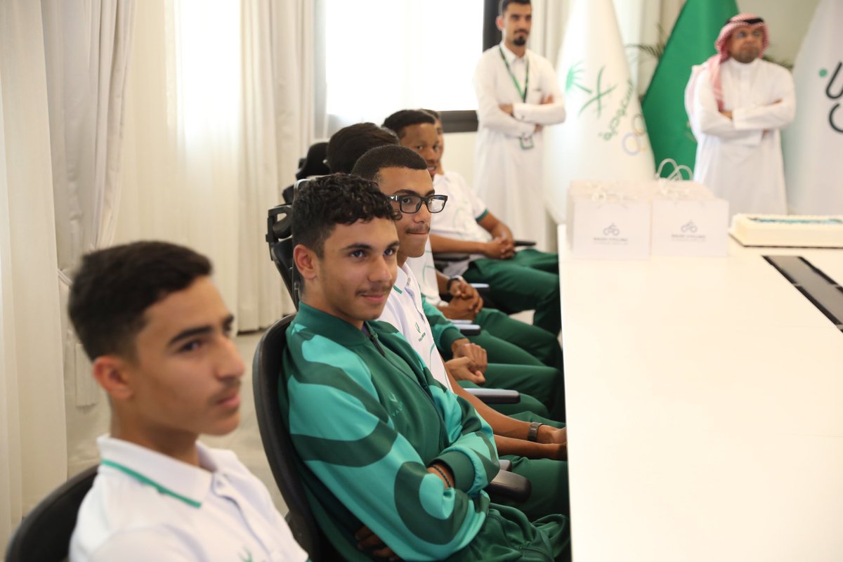 Saudi_Cycling's tweet photo. بفخـر و اعتـزاز .. استقبلنا الأبطـال 🤩 https://t.co/ch0XDIZGz4