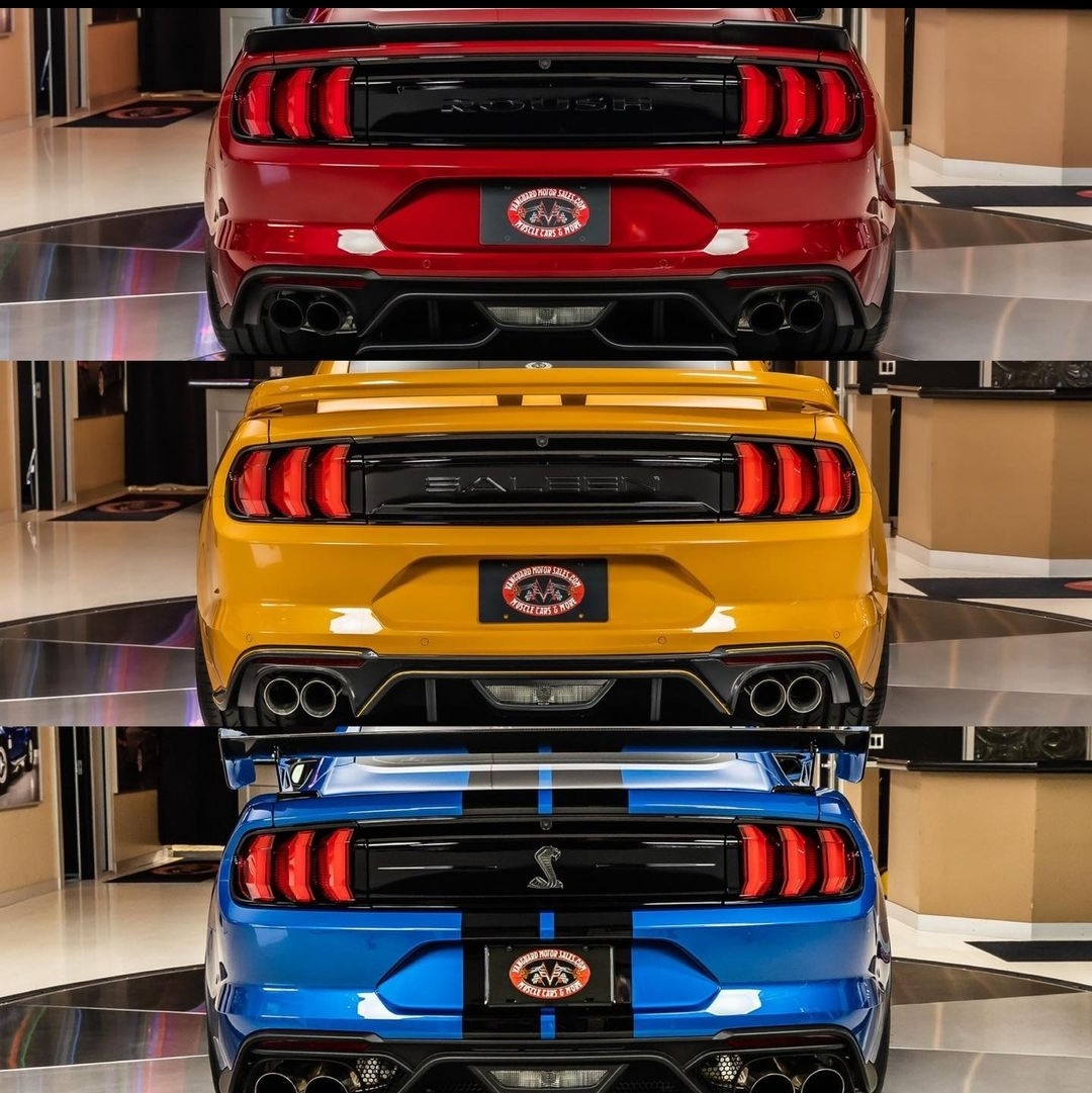 Which one looks the best, Roush, Saleen or Shelby?