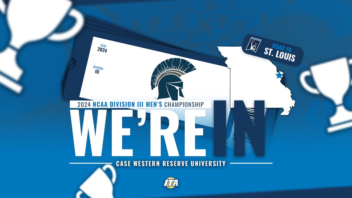 𝐇𝐞𝐚𝐝𝐞𝐝 𝐁𝐚𝐜𝐤 𝐓𝐨 𝐓𝐡𝐞 𝐅𝐢𝐧𝐚𝐥 𝐒𝐢𝐭𝐞 🛫

Case Western Reserve has advanced to the 2024 NCAA Division III Men's Championship in St. Louis, Missouri!

#WeAreCollegeTennis | #NCAATennis