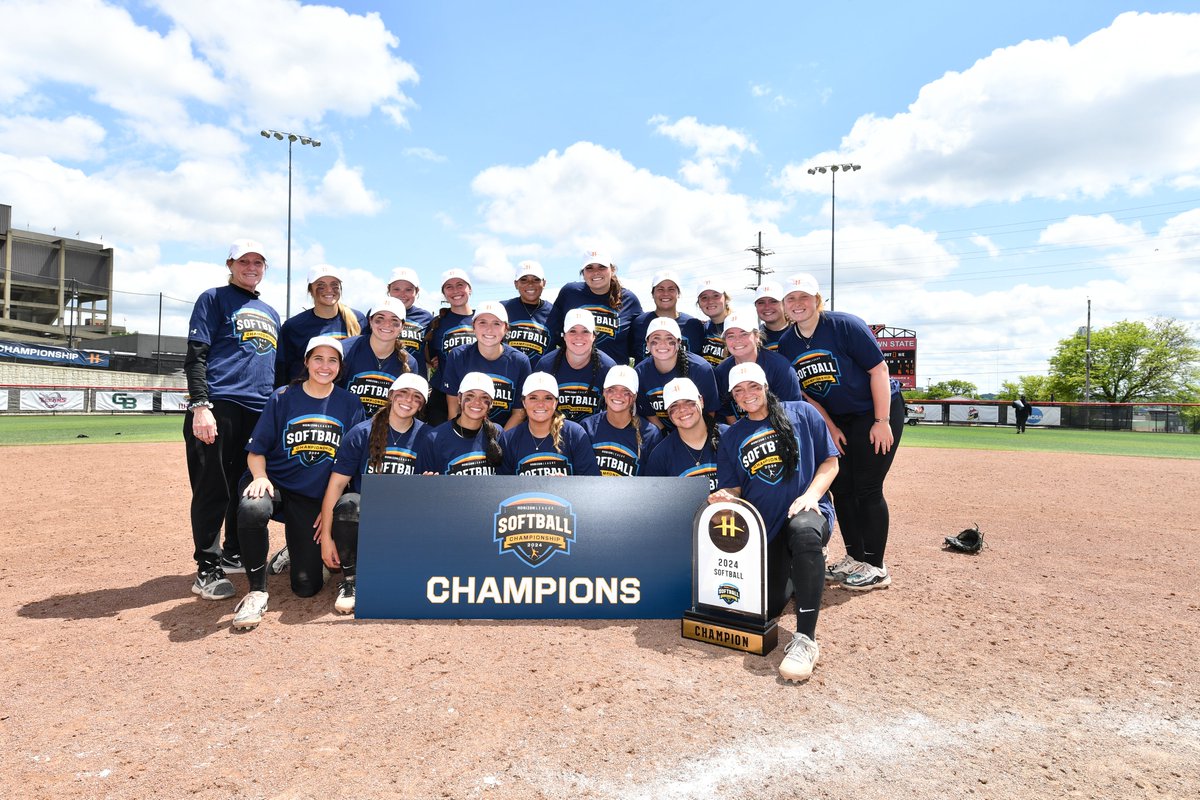 The 2024 #HLSB Champions, <a href="/CSU_Softball/">Cleveland State Softball</a>

#OurHorizon 🌇| #MajorExperiences