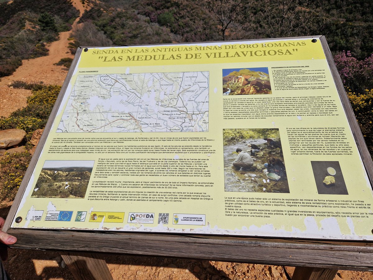 Robercc41's tweet photo. Hoy os vengo a hablar  de una zona de la provincia de León muy particular. Érase una vez, un municipio leonés llamado Las Omañas que no estaba en la comarca de Omaña y que no tenía unas Médulas, tenía unas Miédolas. https://t.co/QMx4ARlJTZ
