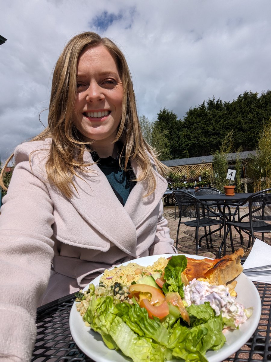 The sun is out and it's a great time to pick up some summer flowers that bees love! I got mine from Dobbies Garden Centre as well as this lovely lunch.