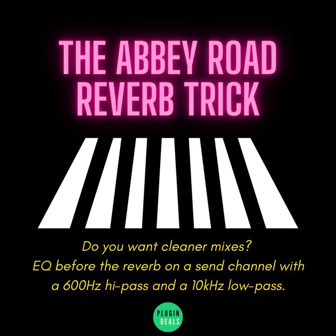 Try The Abbey Road Reverb Trick 👍