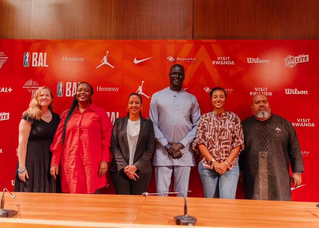 Today, @visitrwanda_now and @theBAL held a press conference ahead of the #BAL4 Playoffs and Finals in Kigali taking place from 24 May -1 June. @RCBrwanda Deputy CEO @CandyBaso highlighted: 🔹Rwanda’s commitment to sports and talent development through @theBAL. 🔹Rwanda’s…