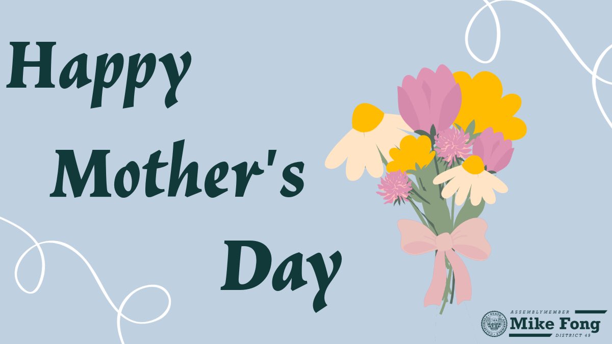 Happy Mother’s Day to all the amazing mothers in #AD49 and across California!

Thank you for all that you do and inspiring us all with your love and devotion.