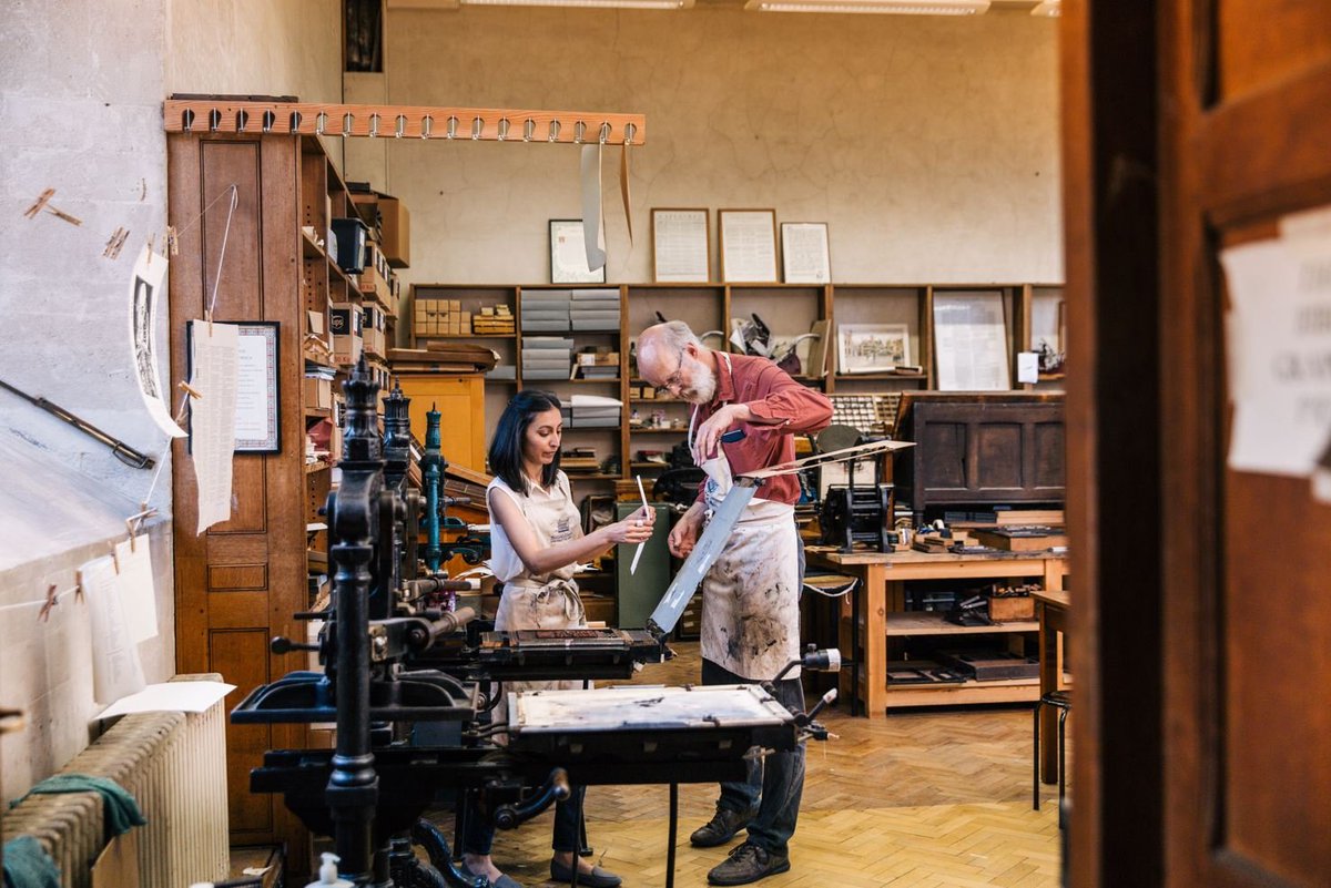 How to keep the printing history alive and relevant? Certainly one important way is through education, as our amazing contributor the Bodleian Bibliographical Press does. The teaching programme offers learning sessions, using technologies from 15th - 21st century.
