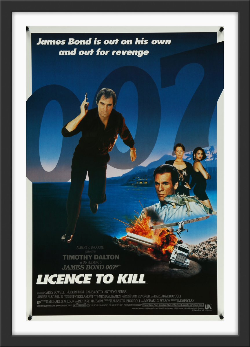 The first example we've ever laid our hands on! This is a genuine one sheet for 'Licence to Kill,' Timothy Dalton's 2nd outing at 007. A rare find for any James Bond aficionado!
#jamesbond #licencetokill #timothydalton #movieposter

Available here: tinyurl.com/3tch7j4z