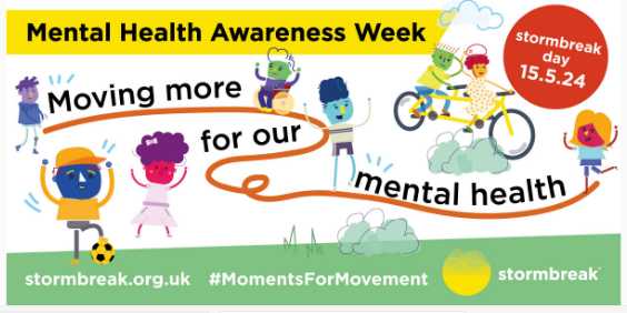 Today we are celebrating a collective Moment for Movement this Mental Health Awareness Week by taking part in a stormbreak on stormbreak day. Can you join us at home? We are inviting you to rock out to 'Classroom Rockstars' stormbreak.org.uk/videos/self-wo… @hellostormbreak #mentalhealth