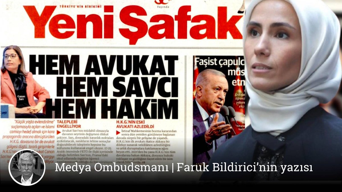 📌 Asıl hedef Sümeyye Erdoğan’dı ✍️ Medya Ombudsmanı Faruk Bildirici'nin yazısı... t24.com.tr/yazarlar/okur-…
