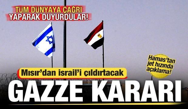 Mısır'dan İsrail'i çıldırtacak Gazze kararı! Tüm dünyaya çağrı yaparak duyurdular buff.ly/3JUniUx