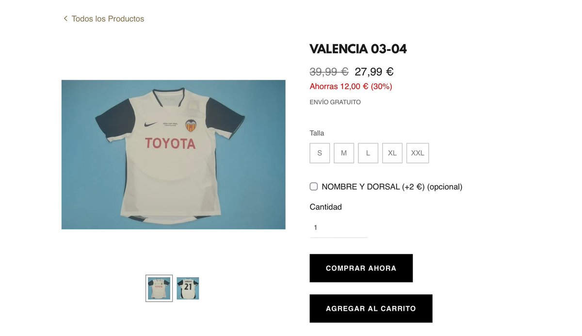 Para compensar la enésima decepción del Valencia os traigo algo:

🚨SORTEO🚨

Camiseta a ELECCIÓN del ganador

Para participar:
• RT
• Follow a <a href="/Hispadrops/">Hispadrops Retro</a> y a <a href="/EuropaChe/">Europa Che</a>

Recuerda que puedes conseguir cualquier otra camiseta en <a href="/Hispadrops/">Hispadrops Retro</a> ‼️📥

El ganador se dará el 14 Mayo🍀