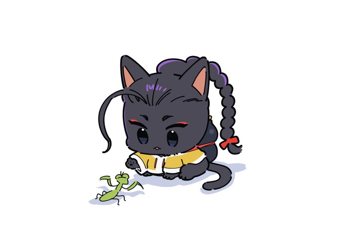 「黒猫 長袖」のTwitter画像/イラスト(新着)
