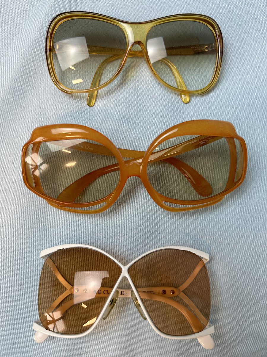 vintage Dior 1970s sunglasses