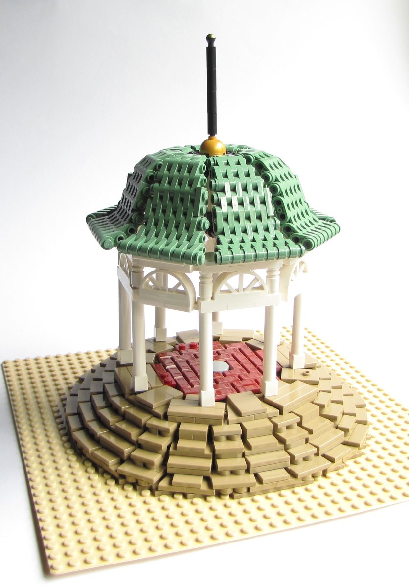 Front Royal Gazebo, version 1 #lego #frontroyal #frontroyalva
