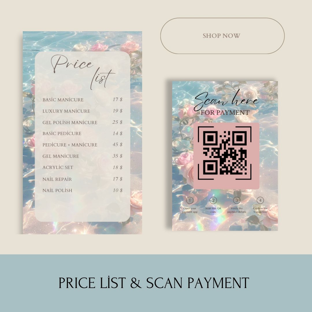 mtdigitalmarketing.etsy.com/listing/171600…

#Visitenkarten #Rechnungen #Preisliste #ScanAndPay #QRCode #InstagramQR #DigitalesBusiness #KontaktlosBezahlen #Digitalisierung #Kundenkommunikation #OnlineBezahlen #VisitenkartenDesign
#MobilePayment