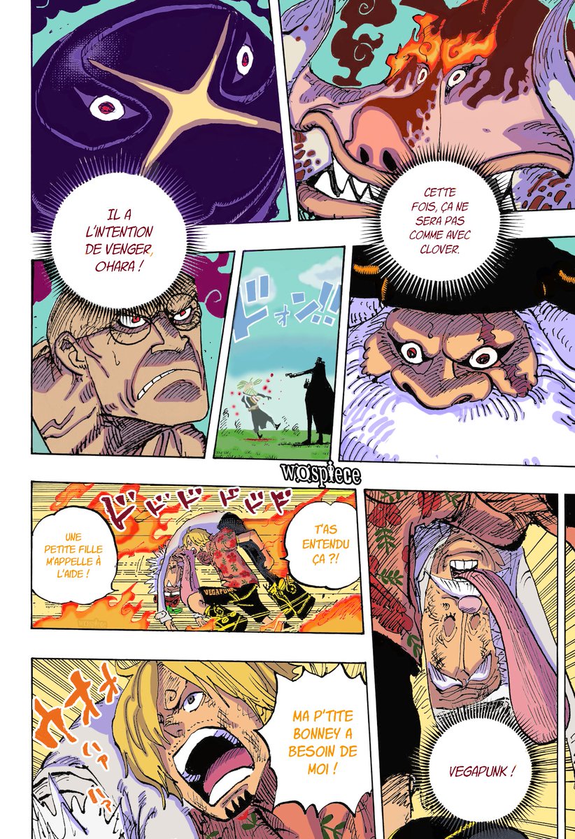 One Piece chapter 1113.
 🎨 : Colored by me. 
#ONEPIECE  #ONEPIECE1113