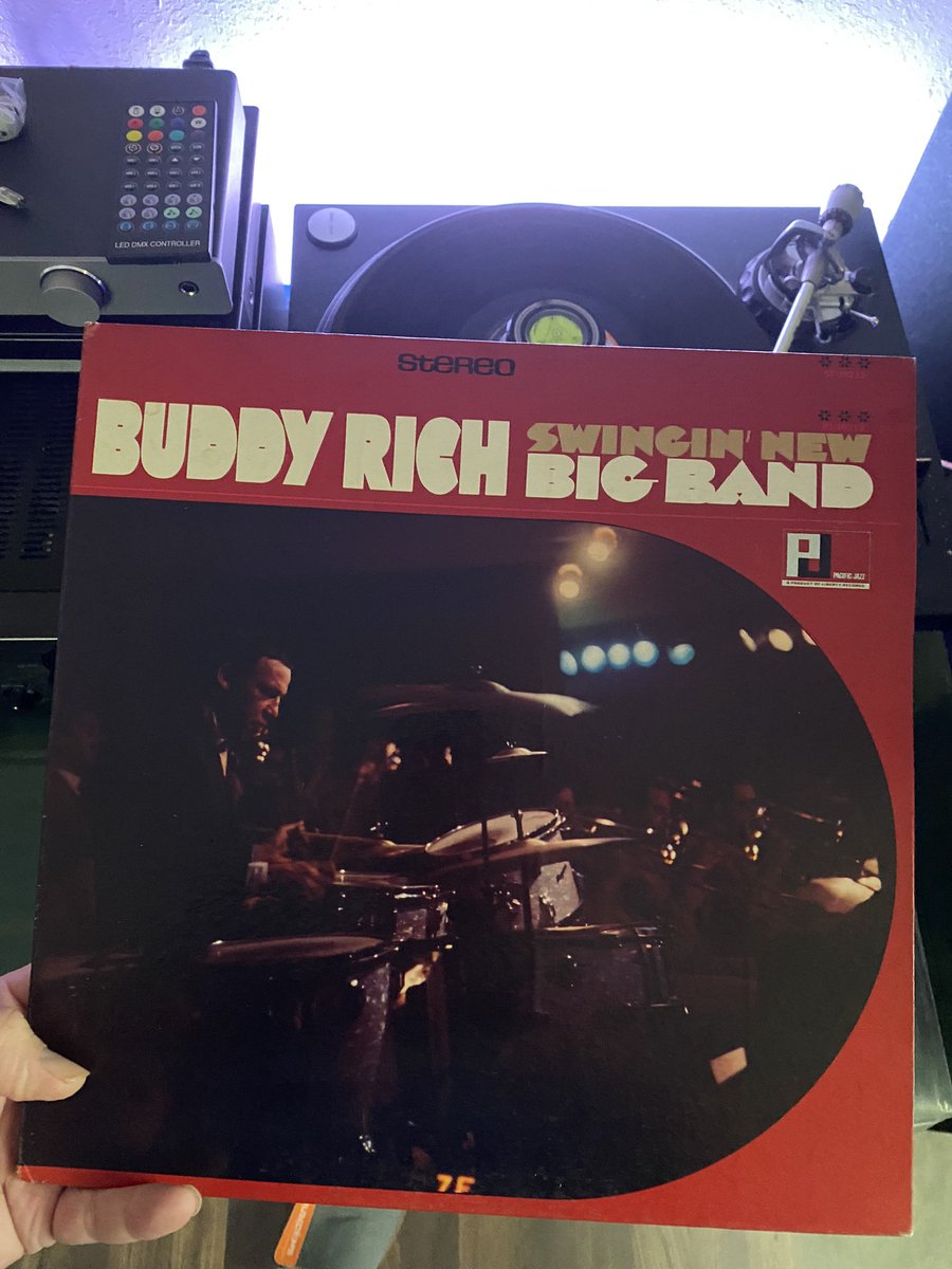 Any of y’all old enough to remember seeing this cat on The Tonight Show with Johnny Carson???

No? Damn, I’m old…

-Buddy Rich, Swingin’ New Big Band, 1966