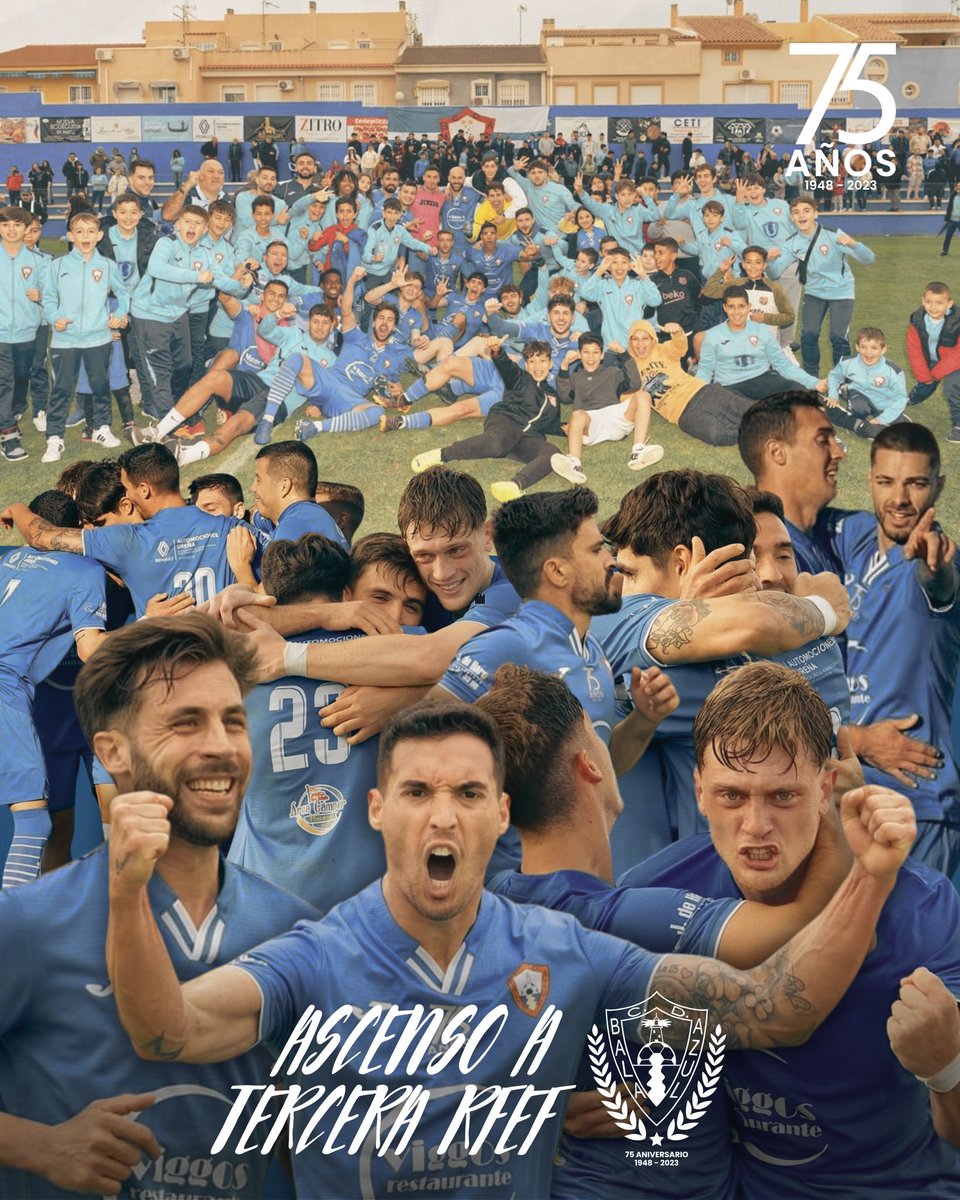 😍 ¡𝐒𝐎𝐌𝐎𝐒 𝐃𝐄 𝐓𝐄𝐑𝐂𝐄𝐑𝐀 𝐑𝐅𝐄𝐅! 💙 ¡Un año espectacular con el merecido premio del 𝐀𝐒𝐂𝐄𝐍𝐒𝐎! 🫂 ¡Esto es de todos! ¡El Puerto de Mazarrón vuelve al lugar que merece! 🦈 #VamosBala