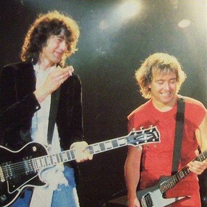 On this day in 1982, @ledzeppelin and Foreigner shared the stage to cover “Lucille” by Little Richard.