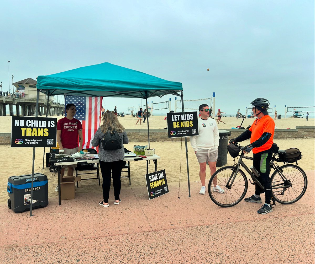 We’re at the Huntington Beach Pier gathering signatures for Protect Kids, CA - if you’re in the area, come through!