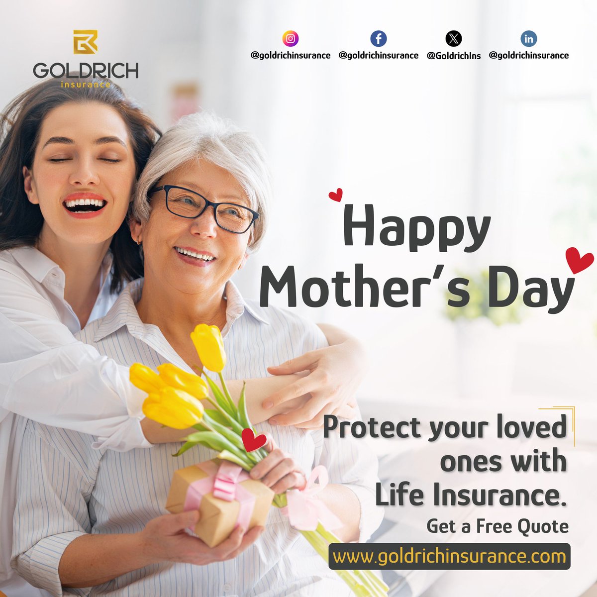 GoldrichIns's tweet photo. 💐 Happy Mother's Day to all the incredible moms around the world!💕

#Mother #MomLove #mom #motherhood  #mothersday #momlife #CelebrateMom https://t.co/RvuYpq11gI