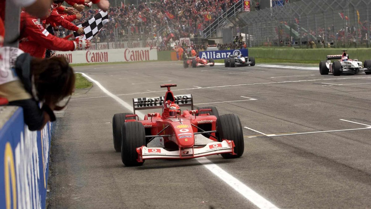 Michael Schumacher is the king of Imola: - 7 wins (Most in F1 history) - 12 podiums (Most in F1 history) - 317 laps led (Most in F1 history) - 5 poles (2nd most) No other driver has more than 3 wins or 6 podiums at Imola.