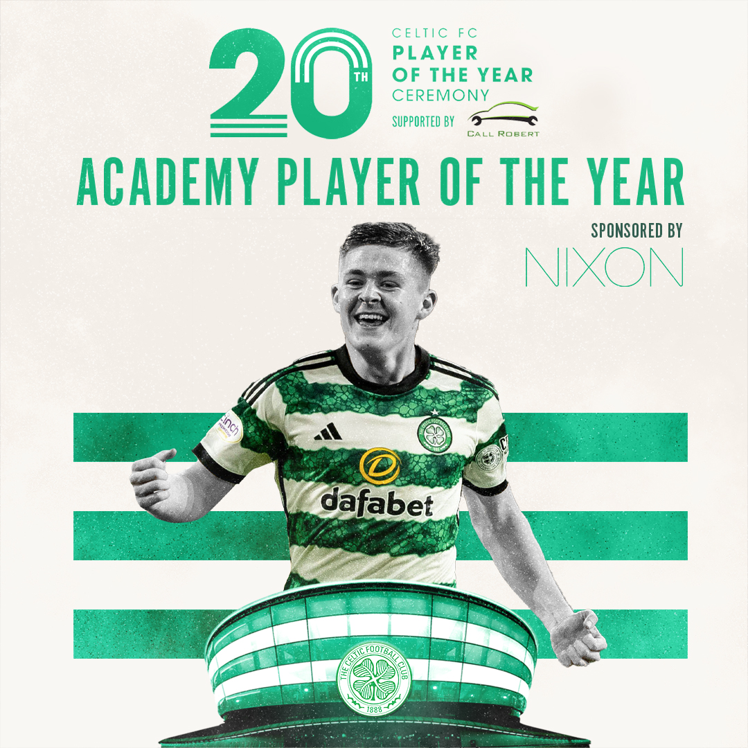 🏆 The first award of the #CelticPOTY...🍀 The 2024 @CelticFCAcademy Player of the Year, sponsored by @NIXON_ltd, is Daniel Kelly!🏅 Congratulations, Daniel! 👏