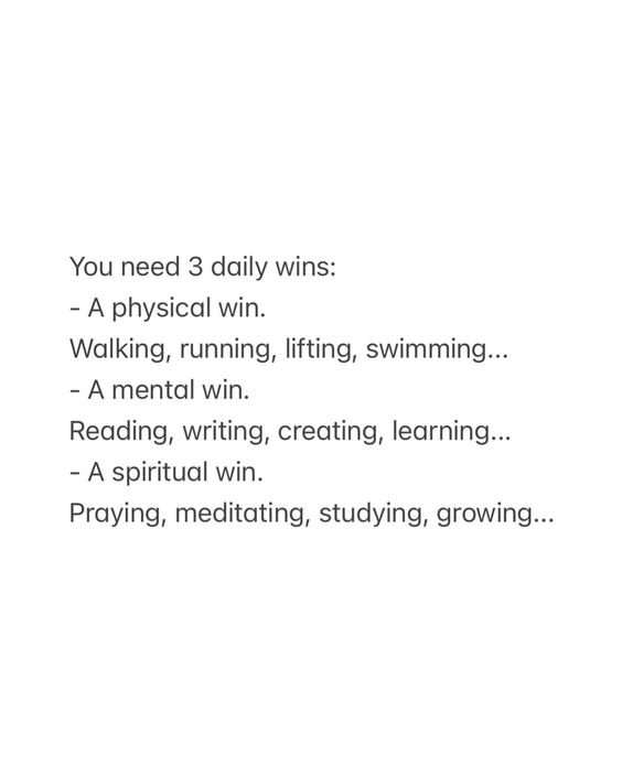 You need 3 daily wins: