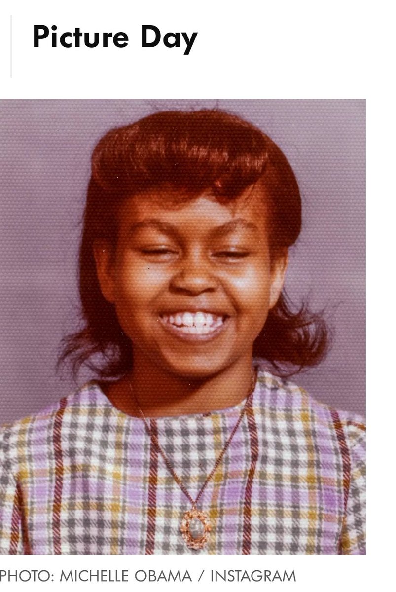 @Bubblebathgirl @BarackObama @MichelleObama Another picture of Michelle as a young girl.