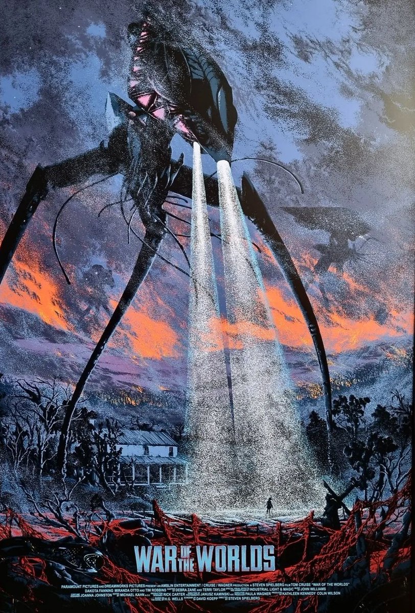 War of the Worlds (2005) 
Art by Kilian Eng.