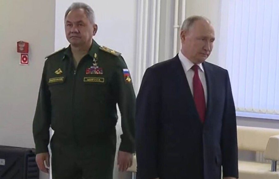 BREAKING: Putin fires Defense Minister Sergei Shoigu The war in Ukraine isn’t going great