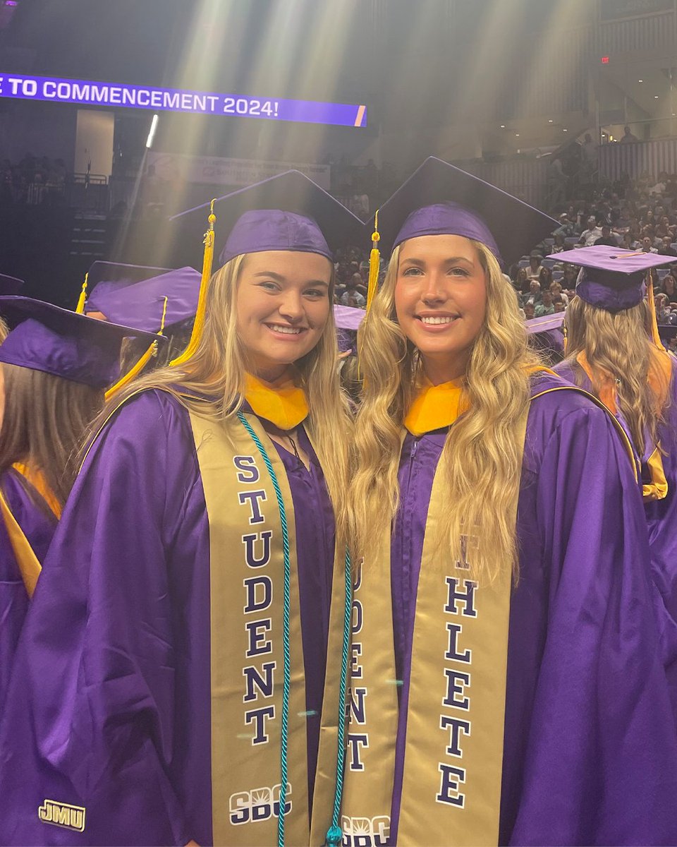 A huge congratulations to 2⃣ more of our 2024 graduates - Kylie Thress and Alissa Humphrey! Proud to call you Dukes for life. #GoDukes