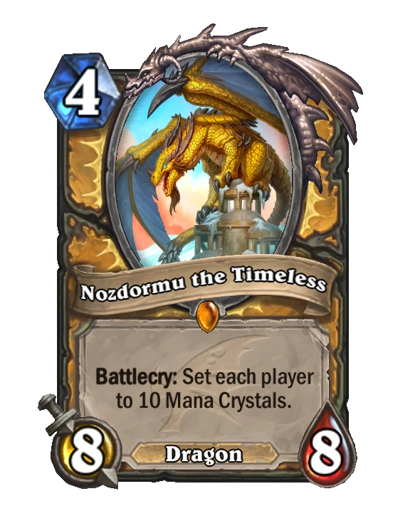 can confirm, dragons are cool. put more dragons in hearthstone pls Also, I LOVED this verison of Nozdormu. Cards like this made me love paladin.