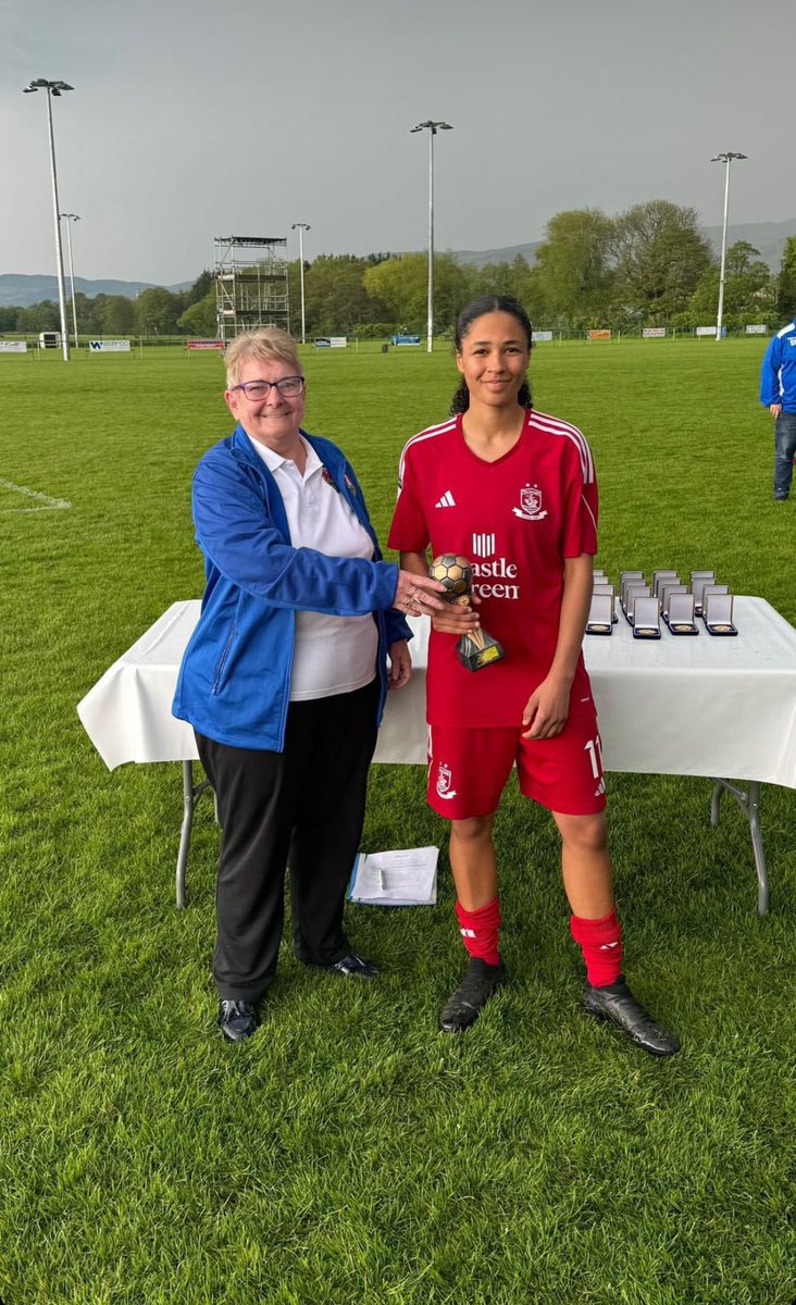Your #NEWFACup final Player of the Match…Anais Bathily👏 Well done, Anais! #NomadsNeverDie