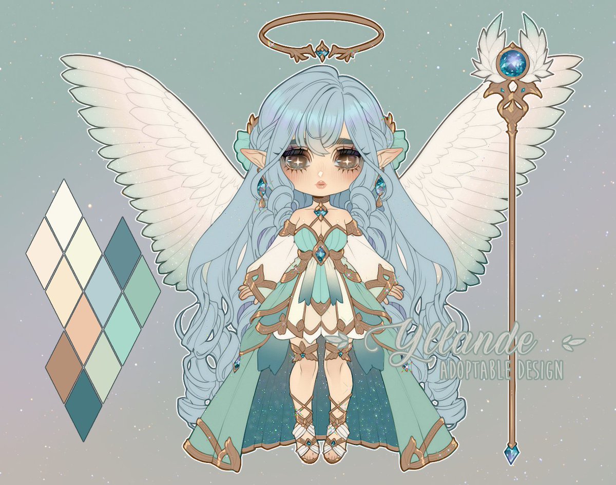 「Surprise design commission  for Mimorsa 」|Yllandeのイラスト