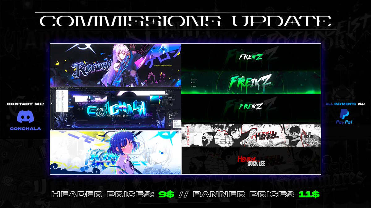 elconchala's tweet image. Hola retomo comisiones, con nuevos precios c:

Cualquier tipo de apoyo sea un |❤️| |🔁| o |💬| se aprecia muchísimo 🫂 

Tengan un gran día :D