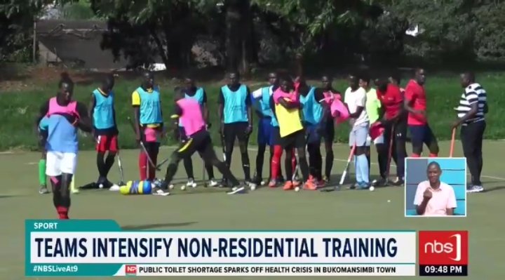 SPORTS WRAP: The national senior hockey teams have continued with their preparations for the forthcoming International Hockey Federation Series slated for next month in Lusaka, Zambia. @MMKaddu #NBSLiveAt9 #NBSUpdates