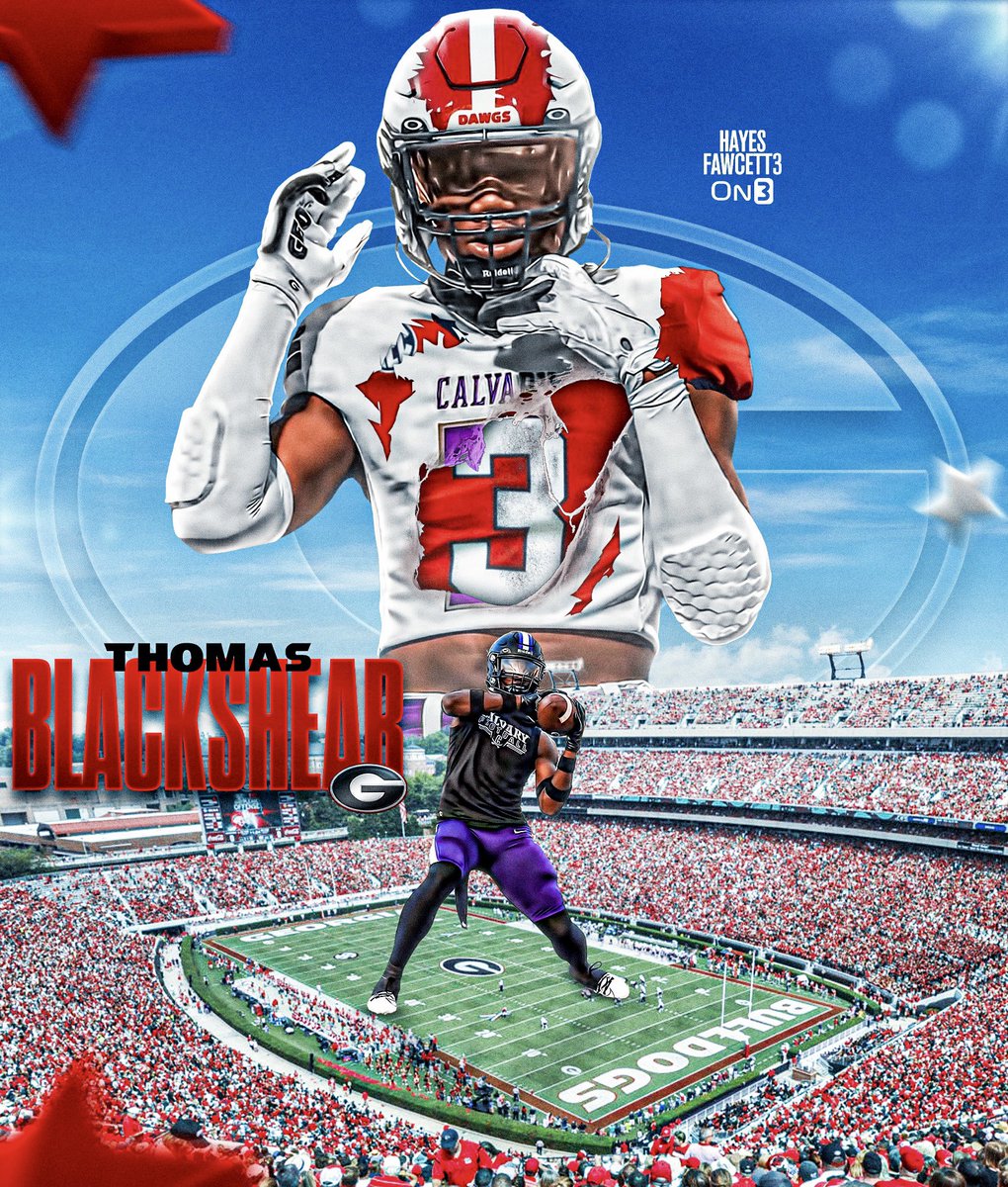 BREAKING: Four-Star ATH Thomas Blackshear has Committed to Georgia, he tells me for @on3recruits The 6’1 196 ATH from Savannah, GA chose the Bulldogs over Florida State and Tennessee “Happy Mother’s Day. I’m Home! GO DAWGS🐶” on3.com/db/thomas-blac…