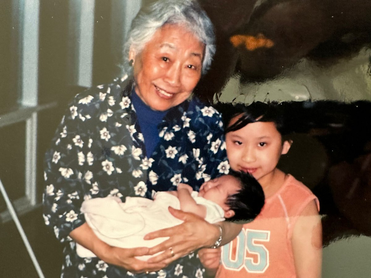 Happy Mother's Day! First one without my mom - Prof. Julia T. Wu - she passed night b/f Thanksgiving age 101 give or take a year since she lied about her age lol! I was an only child so grateful she got to be a grandmother to two awesome granddaughters! #mothersday2024