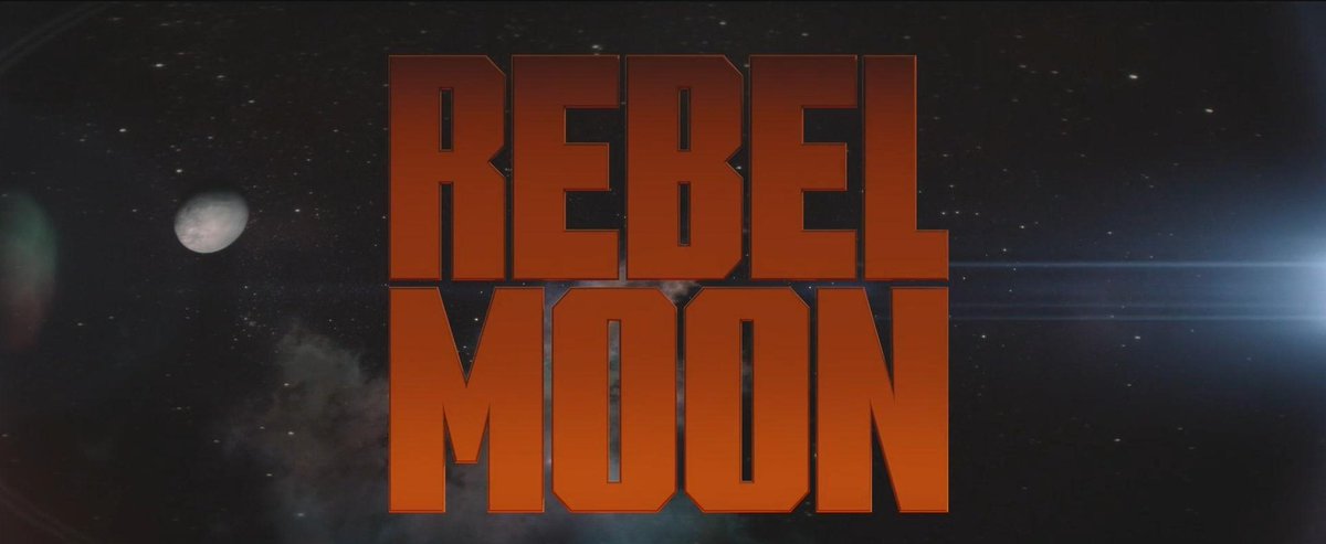 maskofdphantasm's tweet photo. Rebel Moon title cards.
#RebelMoon
#AChildOfFire
#TheScargiver https://t.co/8nm4nbmteU