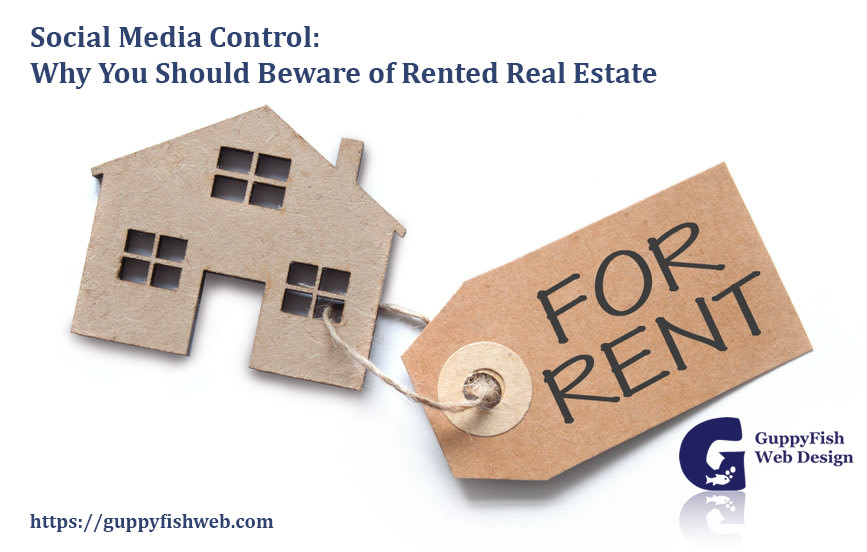 Are you aware of the risks of relying too much on social media? Find out more in this article. #socialmedia #marketing Social Media Control: Why You Should Beware of Rented Real Estate bit.ly/3sqqmhR