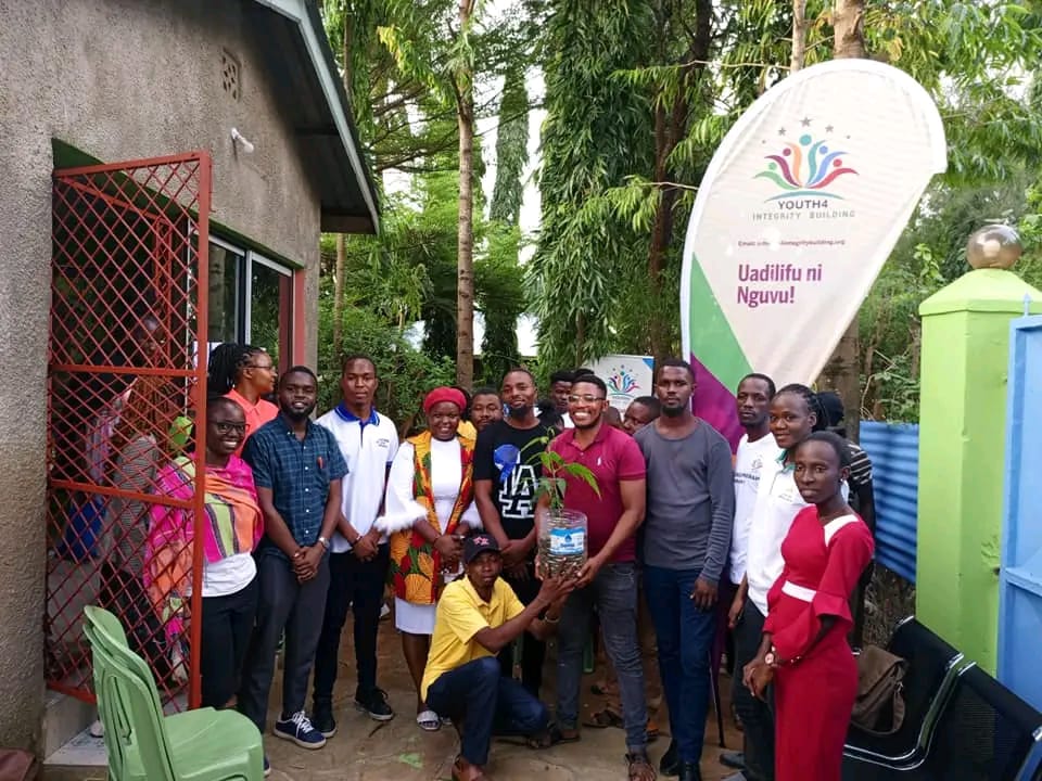 Earlier on we joined to discuss on the role of Youths in Civic participation. The session was even made better by finalizing with a tree planting activity to mark the national tree planting day.